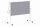 MAUL mobiles Whiteboard MAULsolid 120,0 x 150,0 cm grau#!#weiß Textil/Whiteboard