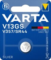 VARTA Knopfzelle V 13 GS/V357/SR44 Silber 1,55 V, 1 St.