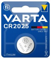 VARTA Knopfzelle CR2025 Lithium 3,0 V, 1 St.