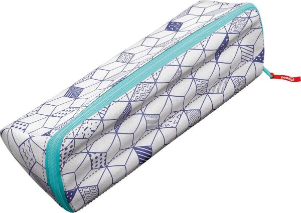 maped Schlampermäppchen XXL Basic lila/weiß, 23,0 x 9,0 cm
