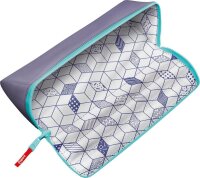 maped Schlampermäppchen XXL Basic lila/weiß, 23,0 x 9,0 cm