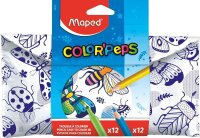 maped Federmäppchen befüllt Motiv, 15,5 x 12,0 cm