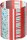 folia Transparentpapier Tischlichter X-Mas 10,0 x 27,0 cm 115 g/qm, 10 Blatt