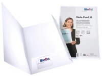 Biella Angebotsmappe Pearl 1 DIN A4 weiß, 1 St.