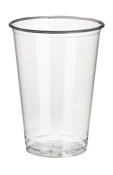 PAPSTAR Einweg-Trinkbecher pure glasklar 0,2 l, 100 St.