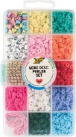 folia Perlen-Set Mini Disc  mehrfarbig