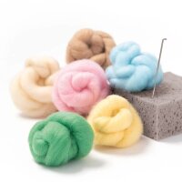 folia Bastelfilz-Set Rainbow 36-tlg. mehrfarbig