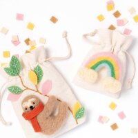 folia Bastelfilz-Set Rainbow 36-tlg. mehrfarbig