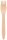 PAPSTAR Einweg-Gabeln pure, Holz, 100 St.  ( 18199 )