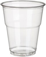PAPSTAR Einweg-Trinkbecher pure glasklar 0,3 l, 70 St.