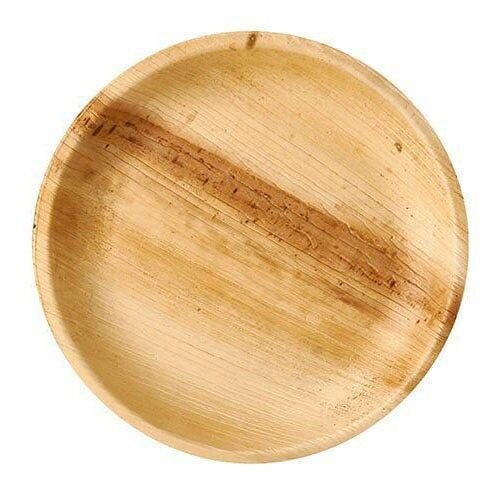 PAPSTAR Palmblatt-Teller pure natur Ø 23,0 cm, 25 St.