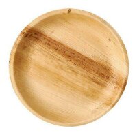 PAPSTAR Palmblatt-Teller pure natur Ø 23,0 cm, 25 St.