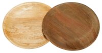 PAPSTAR Palmblatt-Teller pure natur Ø 23,0 cm, 25 St.