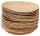 PAPSTAR Palmblatt-Teller pure natur Ø 23,0 cm, 25 St.