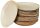 PAPSTAR Palmblatt-Teller pure natur Ø 23,0 cm, 25 St.