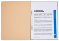 LEITZ Ösenhefter 3742 Karton chamois DIN A4, 50 St.