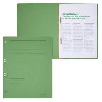 LEITZ Ösenhefter 3742 Karton grün DIN A4, 50 St.