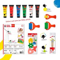 Marabu Little Artist Starter Box KiDS Bastelfarben-Set farbsortiert, 6 St.