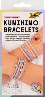 folia Schmuck-Basteln-Set Flechtschnüre Kumihimo...