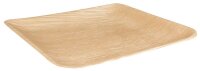 PAPSTAR Palmblatt-Teller pure natur 25,0 x 25,0 cm, 25 St.