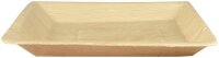 PAPSTAR Palmblatt-Teller pure natur 25,0 x 25,0 cm, 25 St.