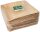 PAPSTAR Palmblatt-Teller pure natur 25,0 x 25,0 cm, 25 St.