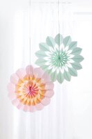 folia Papiertüten für Dekoblumen Sweet Blossom rosa/mint