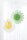 folia Papiertüten für Dekoblumen Daisy Love weiß/grün