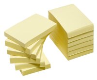 Post-it® Haftnotizen 656 gelb, 12 Blöcke