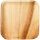 PAPSTAR Palmblatt-Teller pure natur 25,5 x 25,5 cm, 25 St.