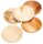 PAPSTAR Palmblatt-Schalen pure braun 200,0 ml, 25 St.
