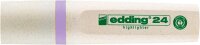 edding Highlighter 24 EcoLine pastell Textmarker lila, 1 St.