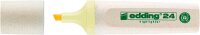 edding Highlighter 24 EcoLine pastell Textmarker gelb, 1 St.