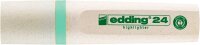 edding Highlighter 24 EcoLine pastell Textmarker grün, 1 St.