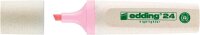 edding Highlighter 24 EcoLine pastell Textmarker pink, 1 St.