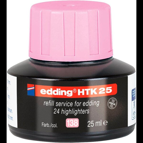 edding Nachfülltinte e-HTK25 rosa