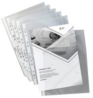 DURABLE Prospekthüllen DIN A4 transparent genarbt...