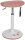 Topstar Sitz- & Stehhocker Sitness X-Stool 20 FX431 CR1 rosa, 1 St.