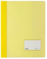 DURABLE Schnellhefter DURALUX® Kunststoff gelb DIN A4...
