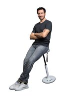 Topstar Sitz- & Stehhocker Sitness X-Stool 30 FX533 CR3 grau, 1 St.