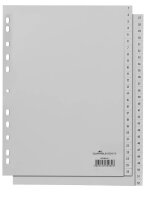 DURABLE Ordnerregister DIN A4 Vollformat 1-52 grau...