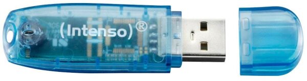Intenso USB-Stick Rainbow Line blau 4 GB, 1 St.
