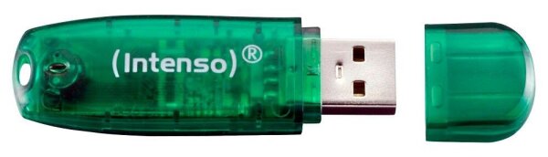Intenso USB-Stick Rainbow Line grün 8 GB, 1 St.