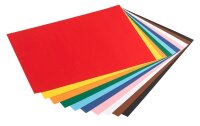 folia Tonpapier farbsortiert 130 g/qm 50 Blatt