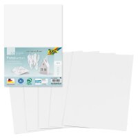 folia Fotokarton weiß 180 g/qm 50 Blatt