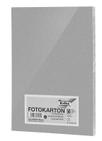 folia Fotokarton silber 300 g/qm 50 Blatt