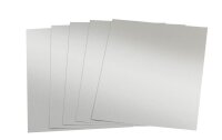 folia Fotokarton silber 300 g/qm 50 Blatt