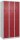 CP Spind Classic Plus lichtgrau, rubinrot 080300-30 S10001, 6 Schließfächer 90,0 x 50,0 x 185,0 cm