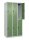 CP Spind Classic Plus lichtgrau, resedagrün 080300-30 S10006, 6 Schließfächer 90,0 x 50,0 x 185,0 cm