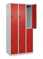 CP Spind Classic Plus lichtgrau, verkehrsrot 080300-30...